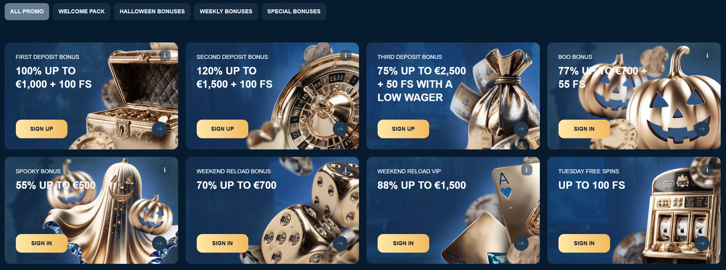 Revery Play Casino Bonuses and Promotions